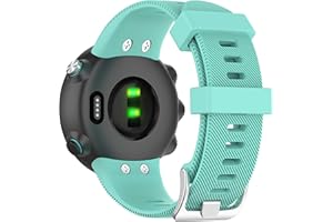 Tyogeephy Correa Compatible con Garmin Forerunner 45 / Forerunner 45S / Swim 2, Sport Silicona Pulsera Reemplazo Pulsera para Garmin Forerunner 45 / Forerunner 45S / Swim 2