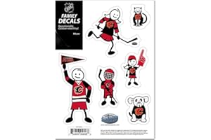 Siskiyou Sports NHL Small Family Decal Set