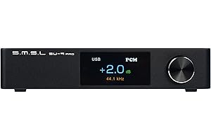 FANMUSIC S.M.S.L SU-9 PRO Support MQA & MQA-CD LDAC Bluetooth 5.0 DSD512 XMOS XU-316 PCM 768 kHz/32 bits Qualcomm Aptx Décodeur DAC audio haute performance