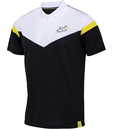 T-Shirt Tour De France Collection Officielle - Modèle Maillot Jaune Ou Vert - Coton Supporter Cyclisme Homme