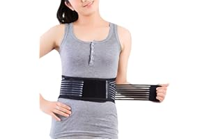 KkaFFe Back Brace for Men Women, Tourmaline Magnetic Back Braces for Lower Back, Self Heating & Soothing Back Support Belt, Lumbar Support Belt for Herniated Disc/Sciatica ((Xlarge)