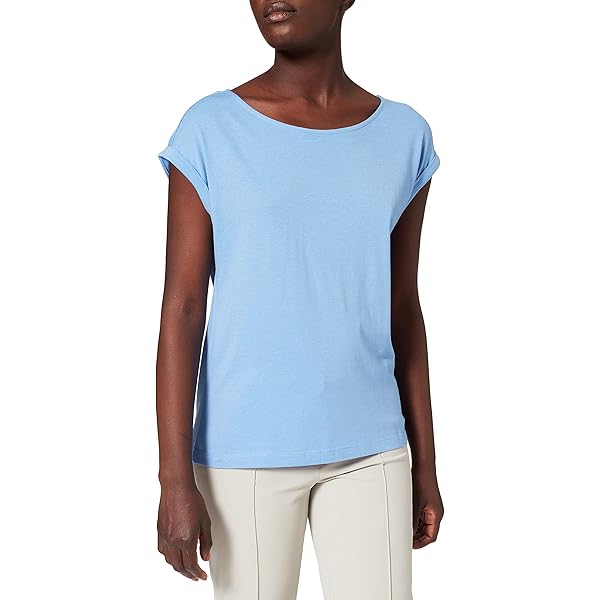Buffalo David Bitton Women's Moxie V-Neck Tee - Soft Short Sleeve Pocket Shirt