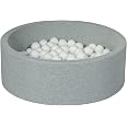 Piscine à Balles Enfant Bouclé + 200 Balles - Diam. ~80 Cm, Housse Détachable, Dès 12 Mois - 3
