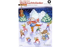 Die schönsten Weihnachtslieder: sehr leicht bearbeitet. 1-2 Violinen.