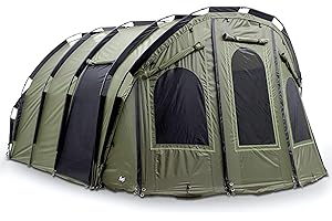 Carpa de pesca Lucx® Bigfoot Bivvy para 4 a 6 personas, tienda de campaña para 2, 3, 4, 5, 6 personas