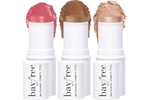 ‎KIMUSE KIMUSE Cream Blush Stick, Highlighter & Contouring stick, Cremige Textur Mit Leuchtendem Finish,Vielseitig, einfach zu verwenden, Make-Up Für Jeden Hauttyp (Roses Honey Nudes)