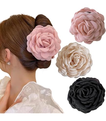 Forcine per capelli 40 pezzi da sposa, forcine for capelli, mollette, fiori floreali, clip su rosa, spilla, accessori for forcine, festa della mamma, matrimonio, fermagli