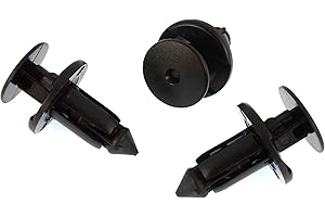 VEHICLE CLIPS 10x Plastic Rivets for Bumpers, Wheel Arches & Sill Moulding Clip (75867-30120, 7586730120)