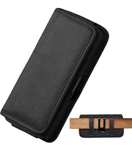 Étui Portefeuille à Rabat Pour Téléphone Doro 8035 - Protection 360°, 3 Fentes Cartes - Similicuir Noir