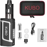 KUBO LZ80W Adjustable Vape Kit 80W &ndash; Electronic Cigarette with 2000mAh Battery and Atomizer 2ml Anti-Leak, LED Display, Ideal