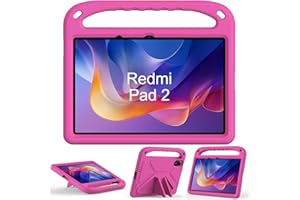 XunyLyee Funda Infantil para Xiaomi Redmi Pad 2 2025 (11 Pulgadas), Rose