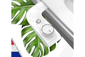 DUMALD Bidet Toilette WC - Bidet Portable pour WC - Toilette Japonaise - WC japonais Bidet WC - Jet Toilette WC - Cuvette Japonaise Pulvérisateur Bidet Non Électrique