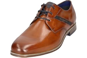 bugatti Męskie buty biznesowe, sznurowane