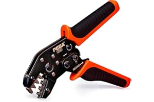 PEBA Pinza Crimpatrice Solare, per cavo fotovoltaico per pannello Solare 1,5-2,5/4/6 mm², Crimpatrice Fotovoltaico per Connettore Solare, Connettori Pannelli Solari