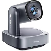 Tenveo 4K NDI PTZ Camera, AI Human and Face Tracking, 20X Optical Zoom + 8X Digital, USB3.0/HDMI/LAN PoE IP Camera for Live S