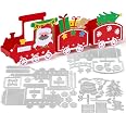 Matrices De Découpe Scrapbooking étoile à 6 Branches - Kit Pochoirs En Métal 10x10 Cm Pour DIY, Noël, Fêtes