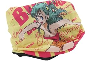 CYPBRANDS Echarpe Tubulaire Dragon Ball-Bulma, Citronier, Taille Unique Mixte