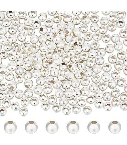 Bracciale rosario argento 925 con sfere azzurre 4mm | vendita online su