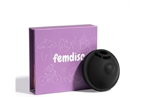 ‎FEMDISC femdisc Menstruationsscheibe mit Lasche | wiederverwendbar | 12 Stunden Schutz | händefreies Entleeren | aus medizinischem Silikon | für jede Periode