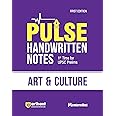 (Old Edition) Arihant PULSE ART & CULTURE Coloured Handwritten Notes | 1st Time For UPSC Prelims with Concepts, facts, Analysis, Maps, Images, Flow Charts and Time Saving Notes