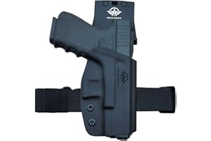 PoLe.Craft OWB KYDEX Holster Fits: Glock 19 19x Glock 23 25 32 Glock 17 22 31 Glock 26 27 33 (Gen 1-5) CZ P10 Gun Holster Belt Outside Carry Funda Pistola Case Pouch Holster Guns Accessories