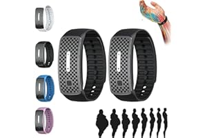 GLSAYZU Bracelet JOSFIT, Josfit Bracelet à Ultrasons, Bracelet JOSFIT à Ultrasons, JOSFIT Lympunclog Titanium Unclog, Bracelet Réglable pour Hommes Et Femmes