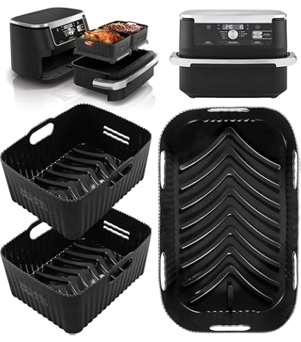 225 Pezzi Carta Forno per Friggitrice Ad Aria for Ninja Flex Drawer Dual AF500EU