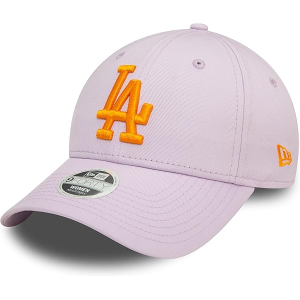 Casquette New Era 9FORTY LA Dodgers - Logo Midi Prune/violet - Ajustable, 100% Coton