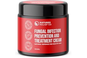 NATURES RELIEF CO Nature's Relief Co. Fungal Infection Prevention and Treatment Cream - Natural Defense for Healthy Skin - Fast-Acting Formula