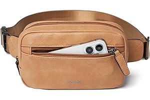 LATMAP 2L Sac Banane Femme Homme Fanny Packs de Ceinture Petit de Taille Bandoulière de Poitrine Élégant