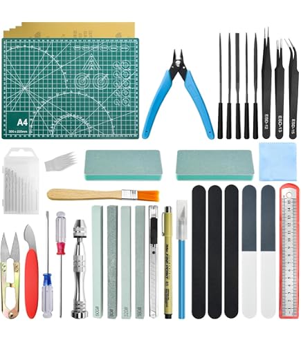 N-U Lot de 18 outils pour modelisme et modelisme, modelisme et modelisme, pour Gundam N-U Lot de 18 outils pour modelisme et modelisme, modelisme et modelisme, pour Gundam