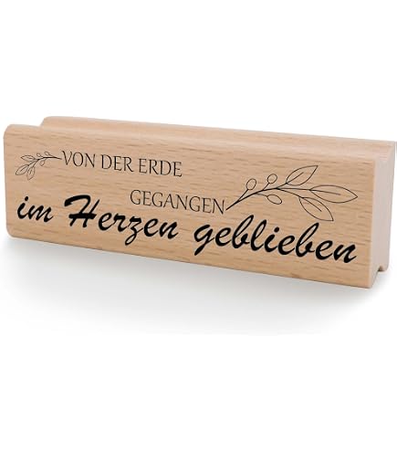 efco Clear Stamp In stiller Trauer #1285