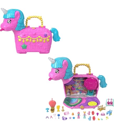 POLLY POCKET® Salon van de Regenboogeenhoorn | Mattel