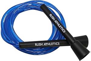 RUSH ATHLETICS Speed Rope ICE Blue - Ideale per boxe, MMA Cardio Fitness Training - Velocità - Corda regolabile 3 m Venduta
