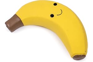 Petface Latex Banana Soft Chew Dog Toy, Large