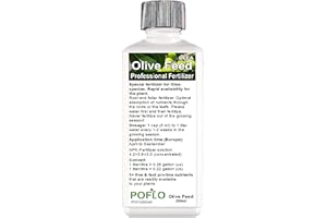 POFLO Olive Tree Liquid Fertilizer, Feed, Plant Food NPK for Olea europaea, Olea sylvestris (250ml)