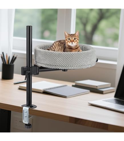 Cloudpaw Kattenbureau bedhangmat, stalen frame - opvouwbaar, wasbaar