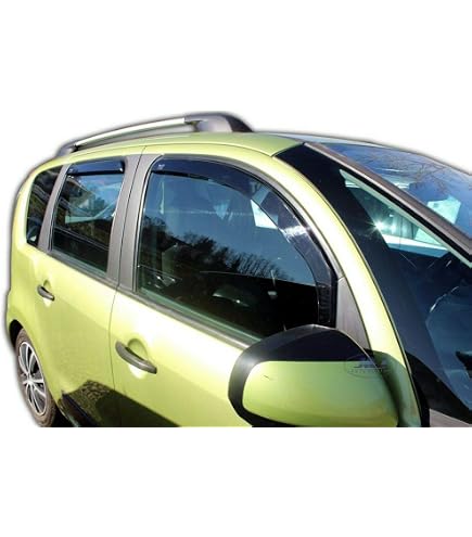 Déflecteurs D'air Heko Pour Citroën C3 Picasso 2008-2017 - 2 Pièces - Montage Intérieur