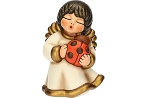 THUN - Angelo custode "Fortuna"- cernamica - Collezione Angeli - 5,0 x 4,9 x 7,5 cm