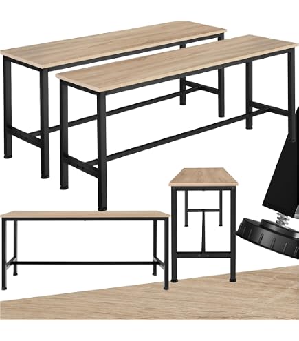 Meuble TV LACK Blanc Par ELisa8 - Banc TV Design Simple Et Fonctionnel Pour Salon