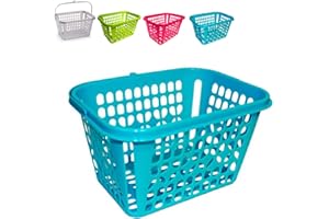 ACAN Panier en plastique pour pinces à linge, couleurs assorties