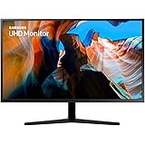 Samsung Monitor U32J592 Monitor UHD/4K 32'', 3840x2160, 60 hz, 4 ms, 2 xHDMI/1 x DP, Nero