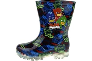 PJ MASKS Lora Dora Chaussures Wellington de Travail LB10156 pour Garçon Bleu