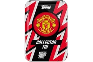 TOPPS 2025/26 Manchester United Collector Tin - contains 35 cards including LE's and parallels!