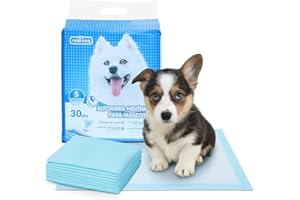 Nobleza 30 pz Tappetini igienici per Cani, Misure 40 * 60cm, Tappetini assorbenti per Animali Domestici