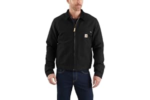 Carhartt herr arbete-nytto-ytterkläder Avslappnad passform anka blanket fodrad Detroit jacka