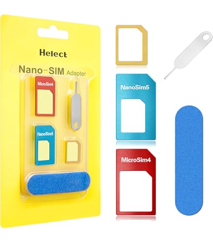 Adaptateur MicroSim Vers Carte SIM Standard - Compatible IPad, IPhone 4G, Pour Utiliser Une MicroSim Dans Un Téléphone Classique