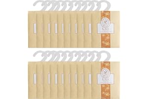 XSQD 20 Pezzi di Sacchettiper Aromi, Vestiti Profumati Borse, Profumate Borse, Sacchetti Profumati di Vaniglia, Bustina Profumata per Cassetti Armadi e Guardaroba, Armadietti per Profumo