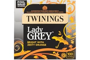 SHESTORE24 Twinings Lady Grey 100 Bustine de Tè