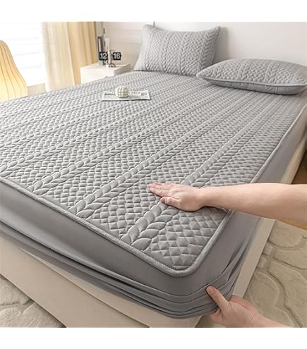 Odot Spannbettlaken Aus Mikrofaser – Elastisch, Knitterfrei & Atmungsaktiv (Dunkelgrau, 90x200+25cm)